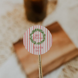 Adesivo Vermelhos Vermelhos Vermelhos, Traços de Natal Ver