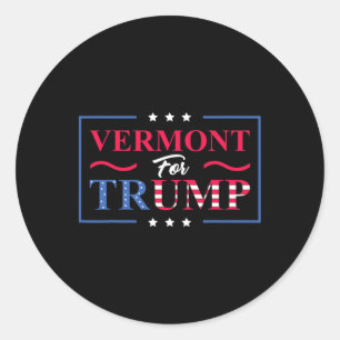 Adesivo Vermont Para Trump - Voto Pro-Trump Republicano Es