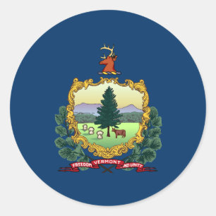 Adesivo Vermont State Flag EUA