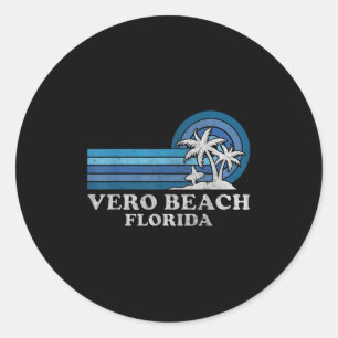 Adesivo Vero Beach Family Summer Vacage Vintage