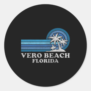 Adesivo Vero Beach Family Summer Vacage Vintage