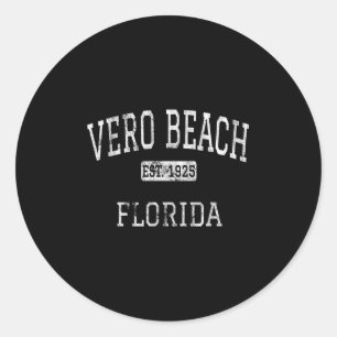Adesivo Vero Beach Flórida Fl Vintage
