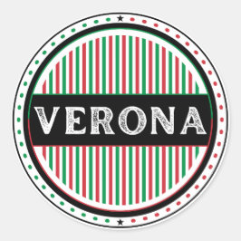 Adesivo Verona City Pride Emblem – Italian Identity