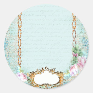 Adesivo Versalhes Rosas Rosa no Lace