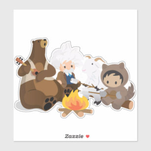 Adesivo Vesforce Campfire Vinyl Sticker