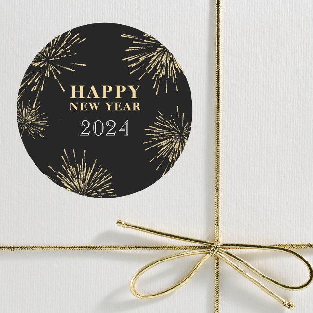 Adesivo Véspera de Ano Novo (Criador carregado)