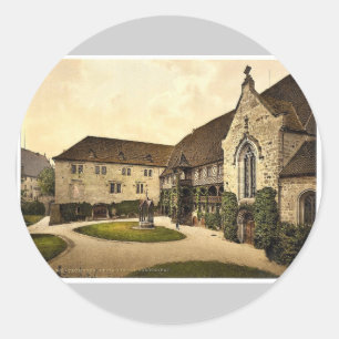 Adesivo Veste Coburg Furstenbau, Turíngia, Alemanha rara P