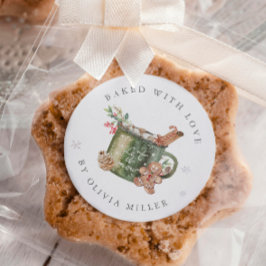 Adesivo Vestido Com Ama De Cacau Quente De Natal