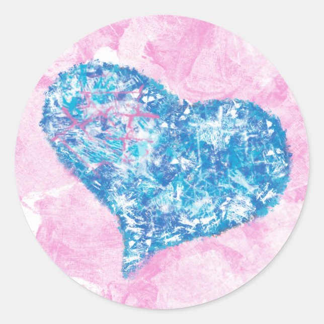 Adesivo Vestido com um coração adorável (Frente)