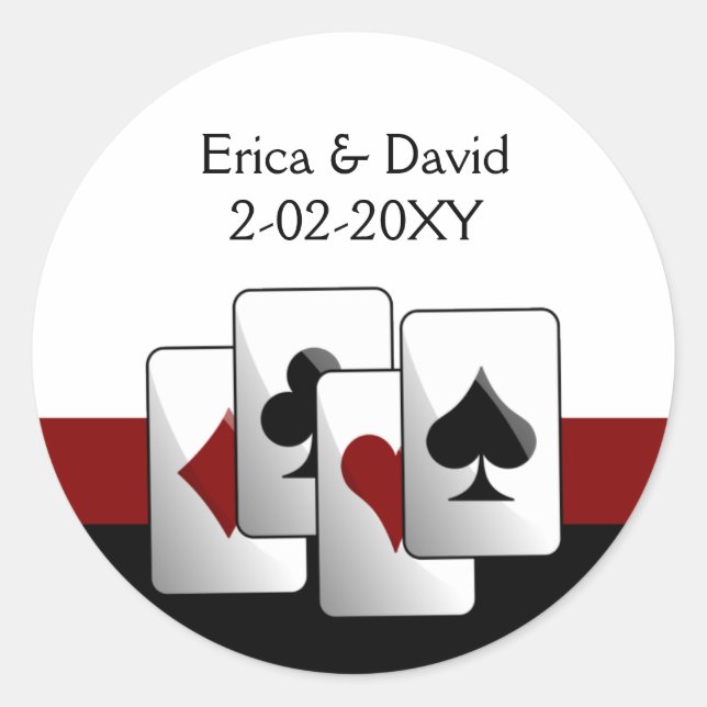 Adesivo Vestido de casamento de Vegas (Frente)