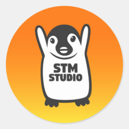 ADESIVO VESTIDO DE LOGOTIPO DO STM