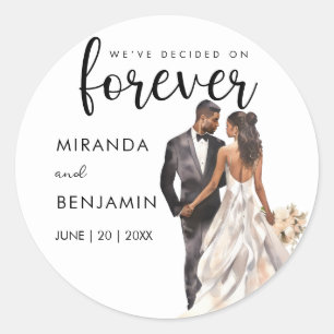 Adesivo Vestido Preto de Noz Negra Aquarela