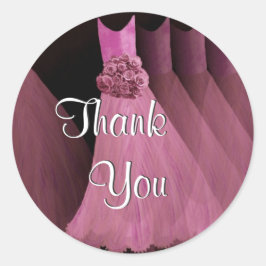 Adesivo Vestidos de Bridesmaid - Casamento Obrigado