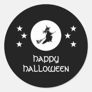 Adesivo Vestidos de Halloween, Preto
