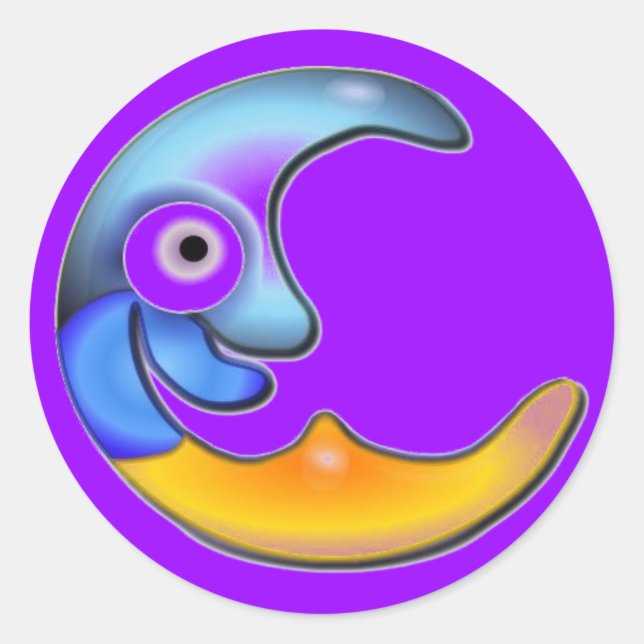 Adesivo Vestidos de Lua Loucos (Frente)