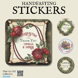 ADESIVO VESTÍGIOS DE MÃO PARA FAVORES ENVELOPES CORD