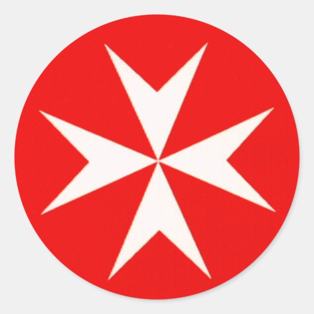 Adesivo VESTÍGIOS DE PAINEL Cruzado Maltês (Frente)