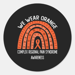 Adesivo Vestimos Laranja Para A Complexa Síndrome Regional