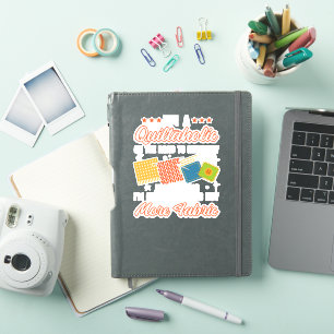 Adesivo Vestir Um Quiltaholic Na Estrada Para A Recuperaçã