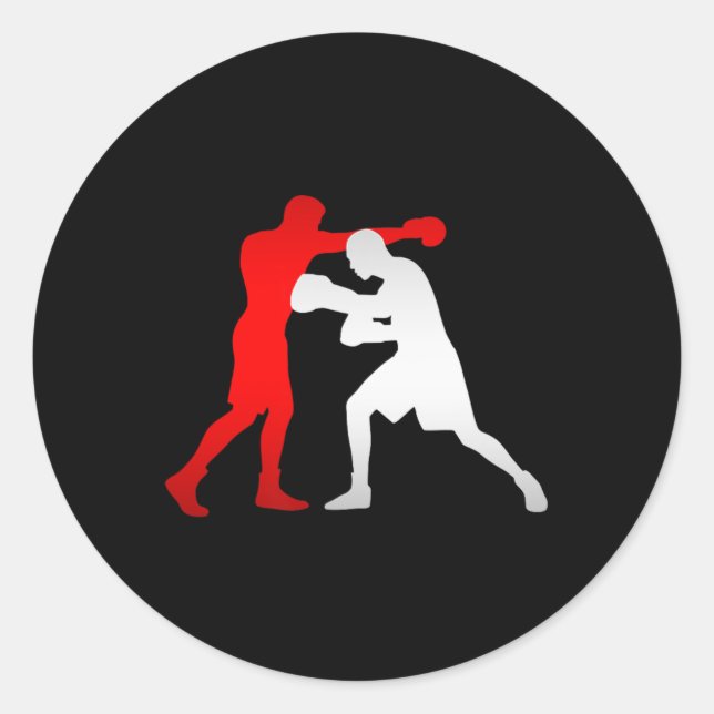 Adesivo Vestuário de Boxe - Boxe  (Frente)