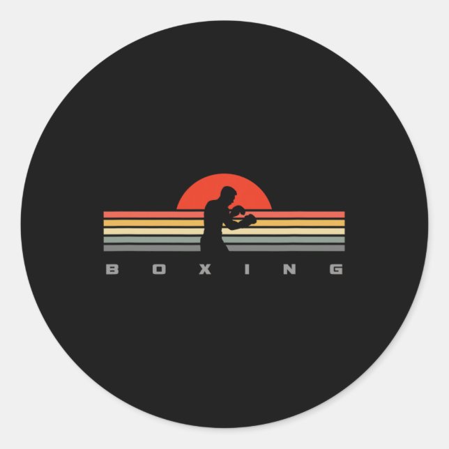 Adesivo Vestuário de Boxe - Boxe 5  (Frente)