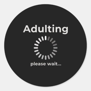 Adesivo Vestuário de Novidade de Humor Adulto, Adulto Por 