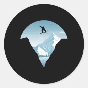 Adesivo Vestuário De Snowboard Para Snowboarders Uni-Child