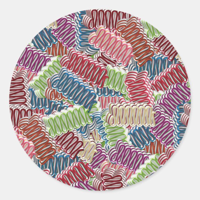 Adesivo VESTUÁRIO DE VAZIO DE Natal (Frente)