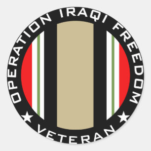 Adesivo Veterano de OIF
