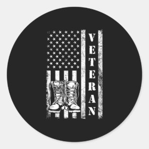 Adesivo Veterano dia botas de combate militar pulseiras de