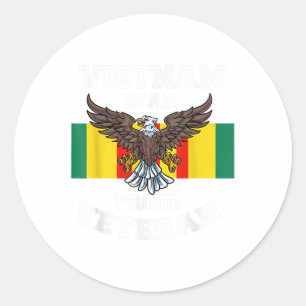 Adesivo Veterano Orgânico da Guerra do Vietnã