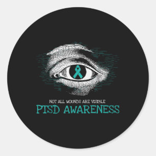 Adesivo Veterano Ptsd Sensibilização para a Prevenção do S