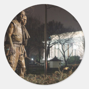 Adesivo Veteranos de Vietnam memoráveis