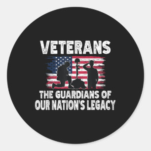 Adesivo Veteranos Os Guardiões Do Legado De Nossas Nações