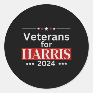 Adesivo Veteranos Para Harris 2024 Wheimer 2024 Vote Harri