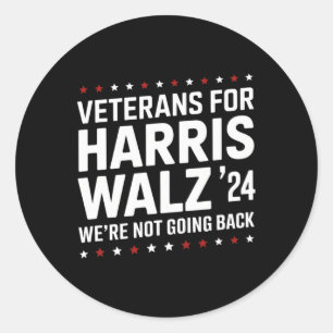 Adesivo Veteranos Para Harris W 24 Não Voltavam