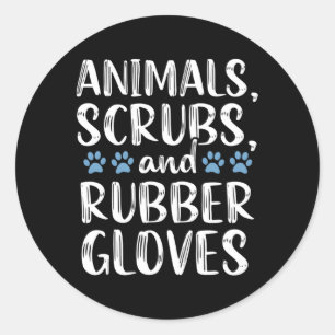 Adesivo Veterinário Assistente Vet Tech Animal