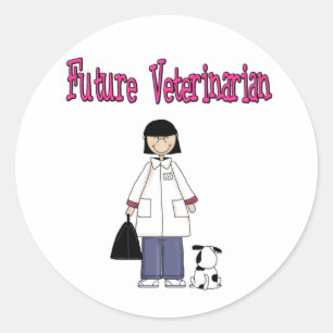 Adesivo Veterinário futuro (menina)