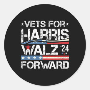 Adesivo Vets Para Kamala Harris Tim Wheimer Veterans Para