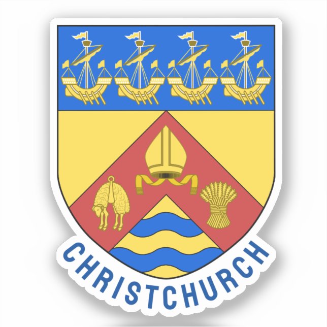 Adesivo Véu cristão, NZ (Frente)