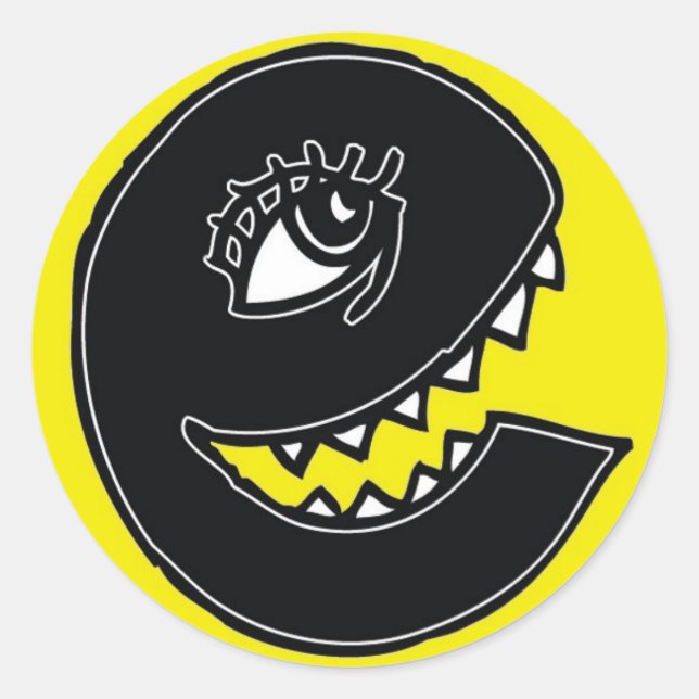 Adesivo Vex e - Amarelo (Frente)