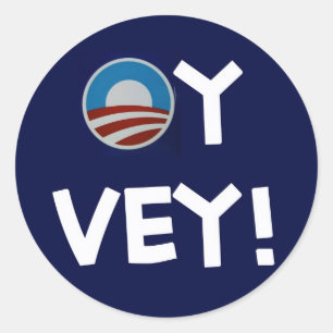 Adesivo vey oy de obama