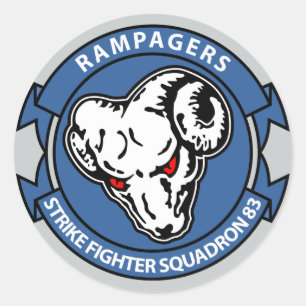 Adesivo VFA - 83 - Esquadrão de Combate à Greve 83