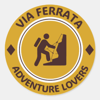 Adesivo Via Ferrata Adventure Lovers