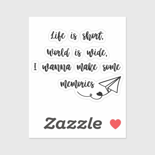 Adesivo Viagem (Folha)