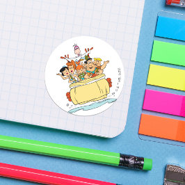 Adesivo Viagem à Família Flintstones