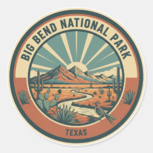 Adesivo Viagem ao Parque Nacional Big Bend
