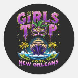 Adesivo Viagem das Meninas 2026 Nova Orleans