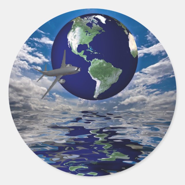 Adesivo Viagem de ar (Frente)