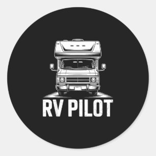 Adesivo Viagem de camping RV piloto RV aventura de viagem